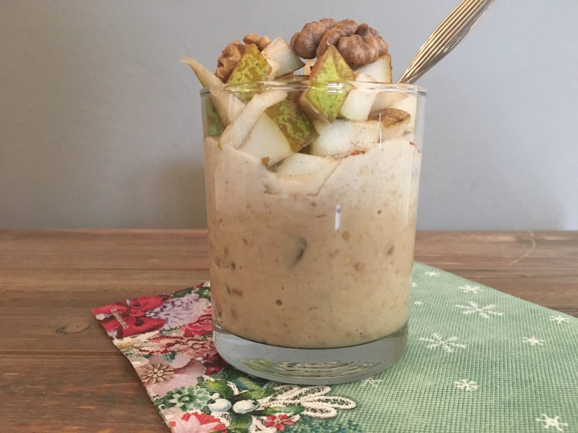 Cremige Erdnusshaferflocken