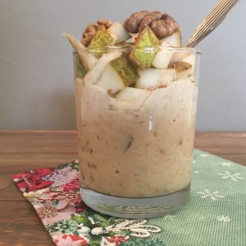 Cremige Erdnusshaferflocken