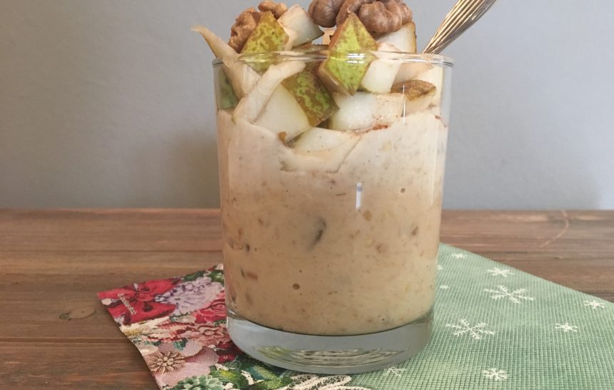 Cremige Erdnusshaferflocken