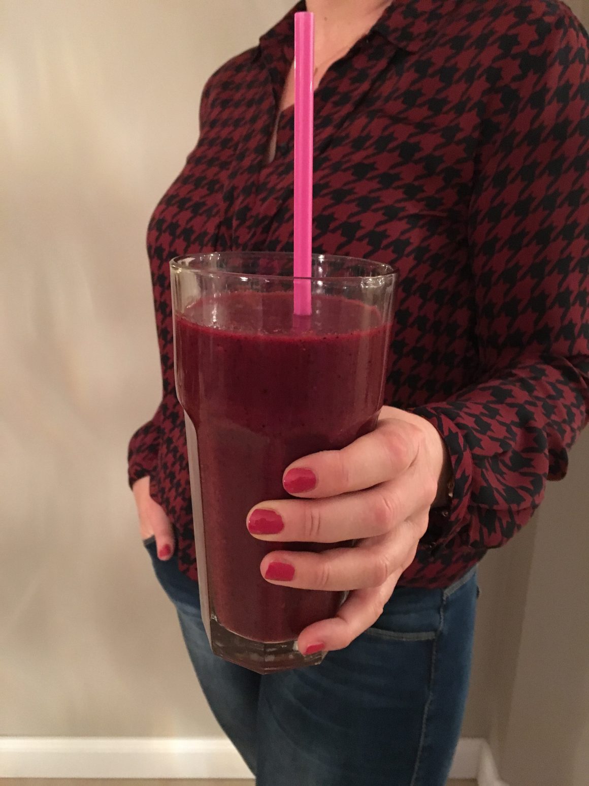 Rote-Beete-Beeren-Smoothie für dein Herz