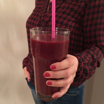 Rote-Beete-Beeren-Smoothie für dein Herz