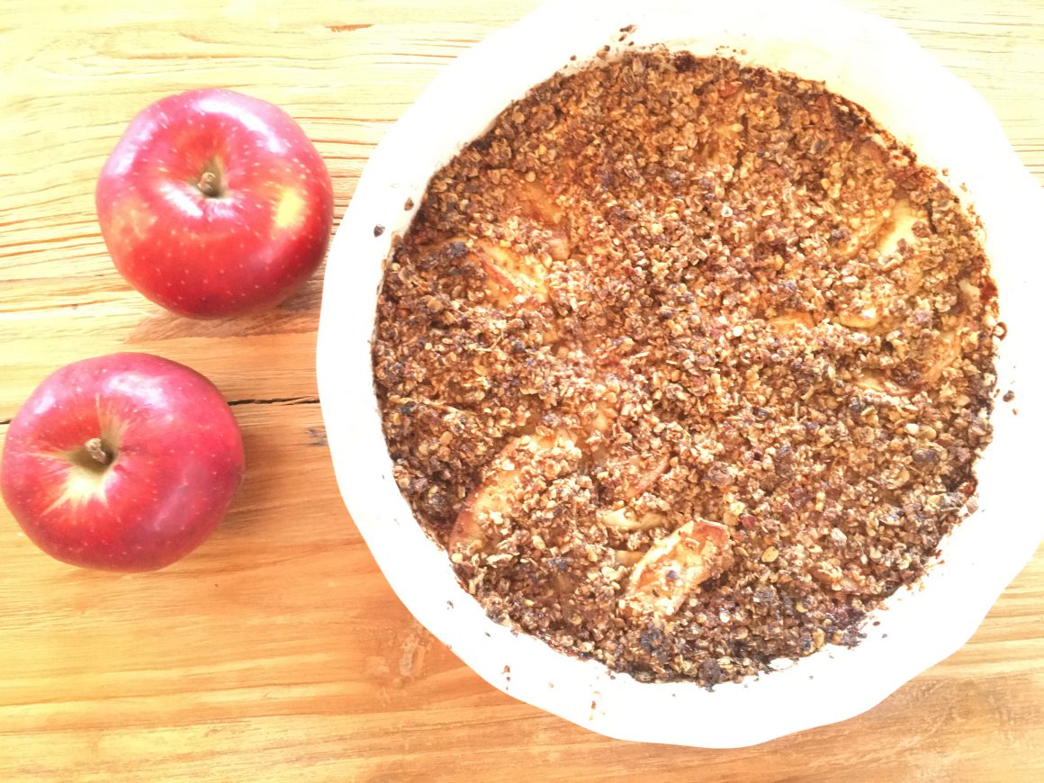 Apfel-Crumble