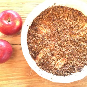 Apfel-Crumble