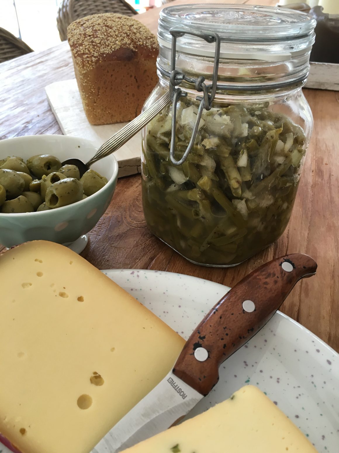 Einfacher Bohnensalat