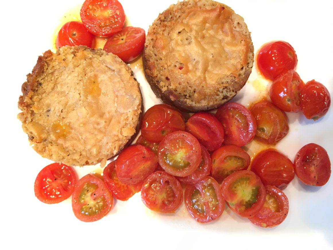 Pizza-Muffins; vegan, glutenfrei und herzhaft