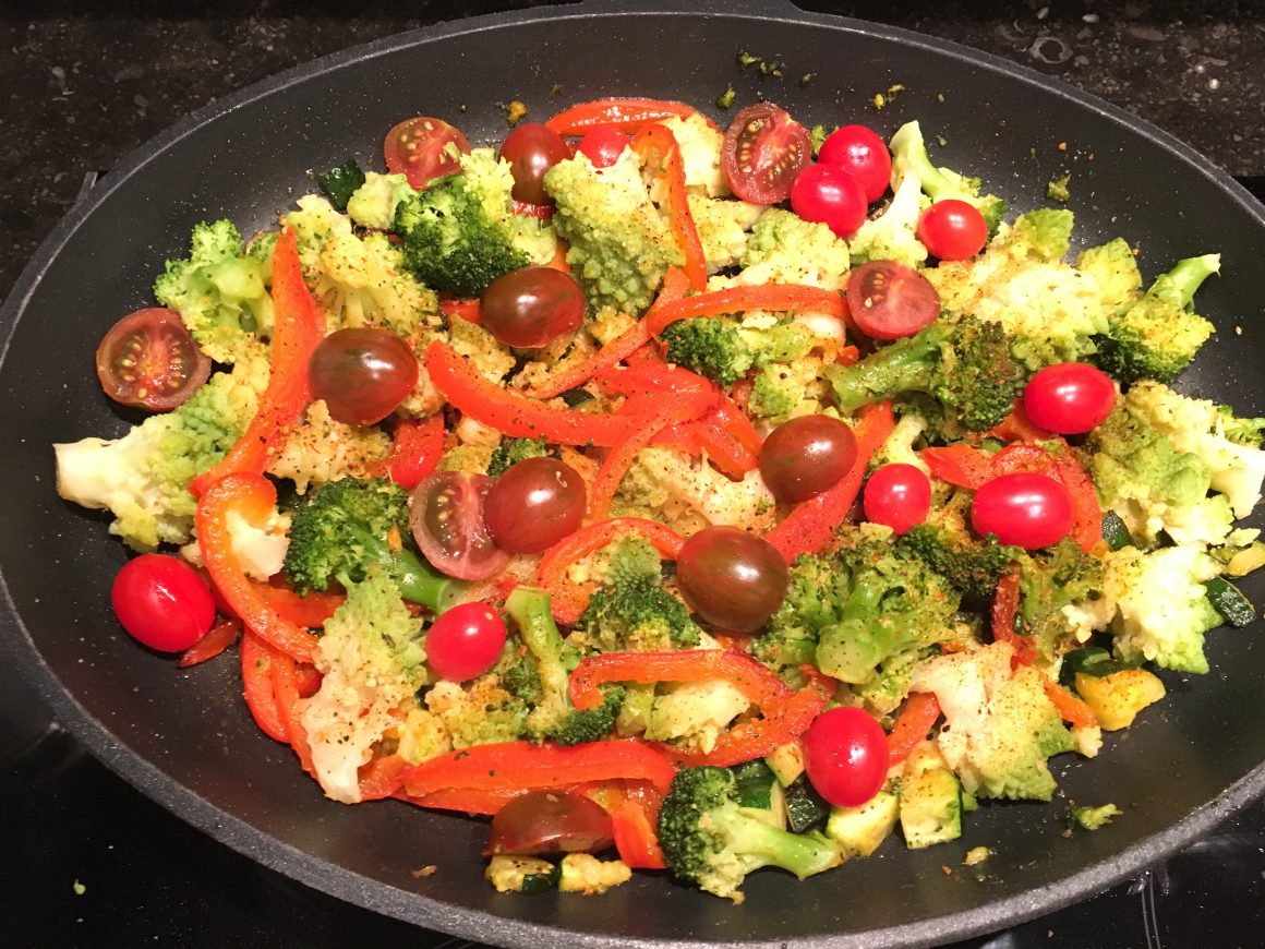 lowcarb Gemüsepfanne