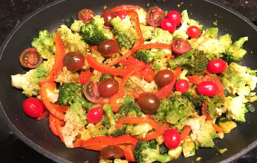 lowcarb Gemüsepfanne