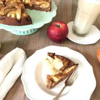 Apfel-Mandel-Kuchen „vegan, glutenfrei ohne Industriezucker“